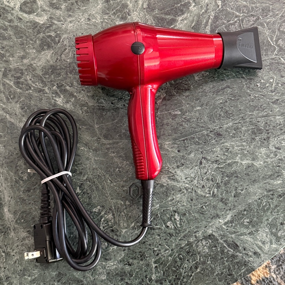 3200 Twin Turbo Professional Red Hair Dryer - Picture 7 of 11